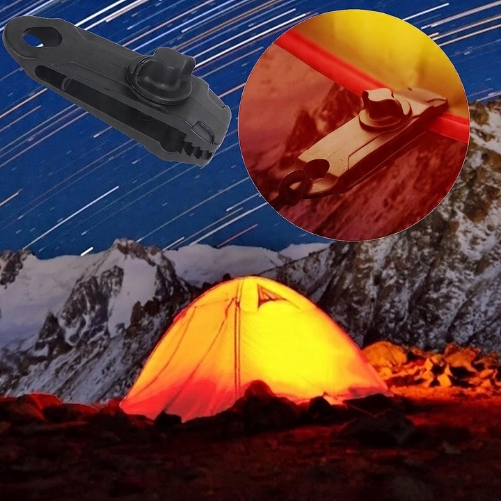 10 x ZACISK I LINKA DO NAMIOTU NACIĄG DO NAMIOTU