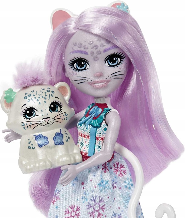 ENCHANTIMALS KALENDARZ ADWENTOWY 24 niespodzianki w tym lalka Enchantimals