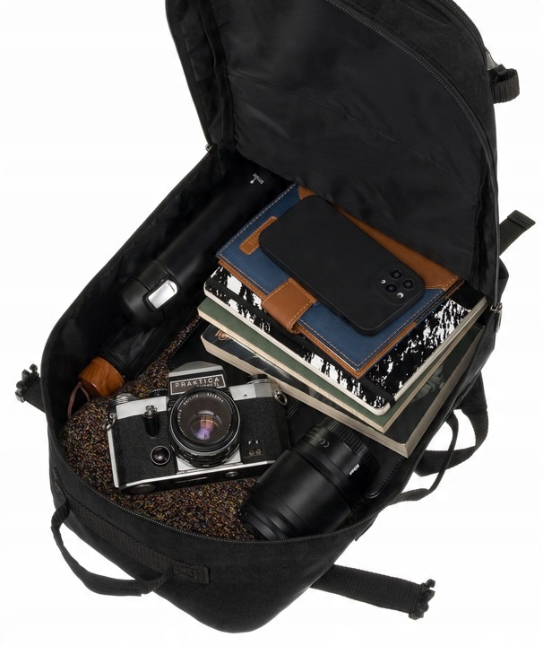 Plecak torba mały bagaż pojemny do samolotu kabinówka lotnicza Beltimore