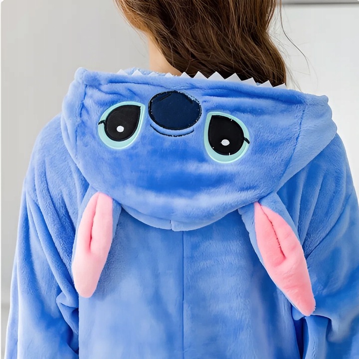 STITCH STICZ STICH PIŻAMA DRES na WALENTYNKI Przebranie XL 176-186 cm