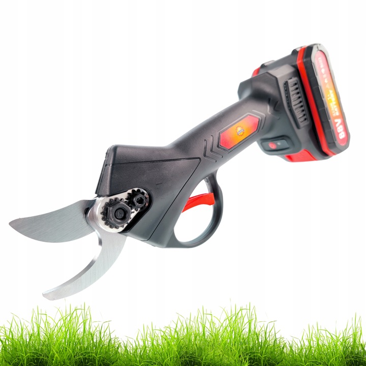 Sekator Nożyce Akumulatorowe Elektryczne Ogrodnicze 2 Baterie 21V Zestaw