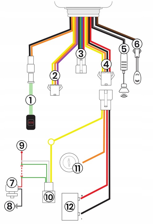 Lokalizator GPS LBS 4G Odcięcie Zapłonu Paliwa IP65 z Serwisem Tracksolid