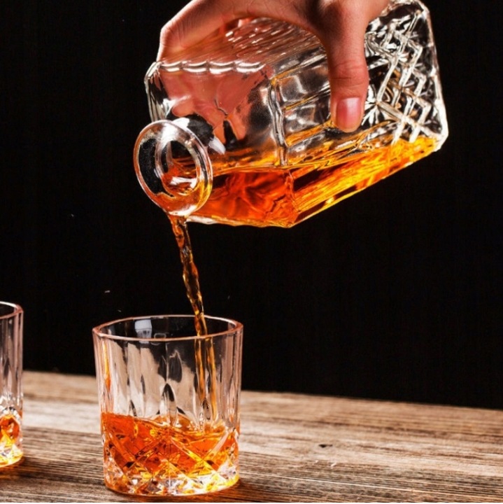 Karafka i SZKLANKI Zestaw do Whisky Drinki Prezent
