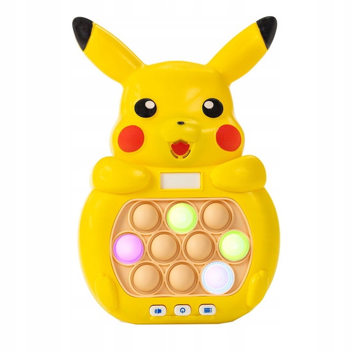 Gra POP IT PIKACZU PIKACHU elektroniczna zabawka zręcznościowa POPIT super