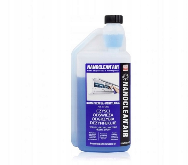 Płyn do dezynfekcji klimatyzacji NanoClean 1 l koncentrat Lawenda