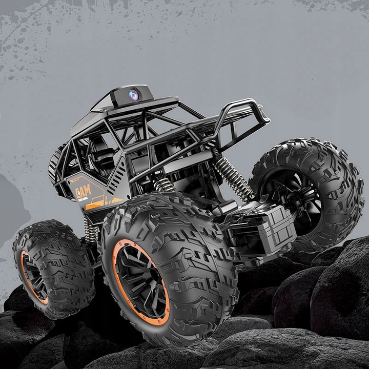 SAMOCHÓD ZDALNIE STEROWANY TERENOWY Z KAMERĄ WIFI AUTO NA PILOT +AKUMULATOR