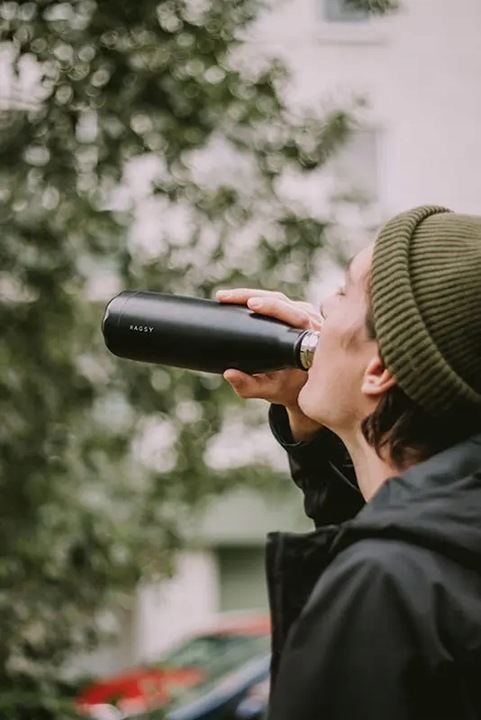 Butelka Termiczna Original 500 ml BPA FREE 12/24H - Midnight/ Czarna