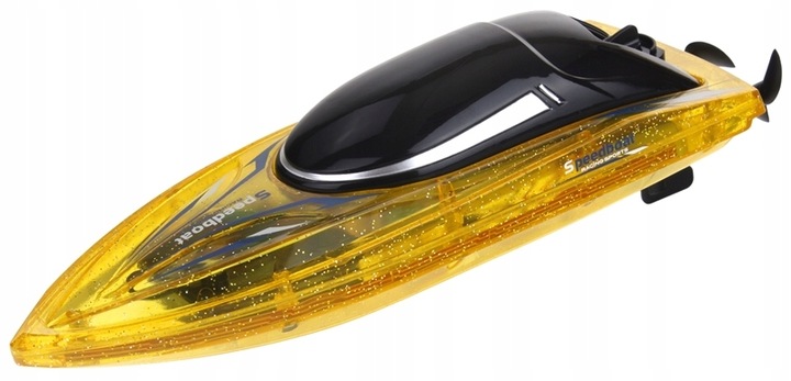 Motorówka Łódź Łódka Wyścigowa Zdalnie Sterowana RC Światła LED + Pilot