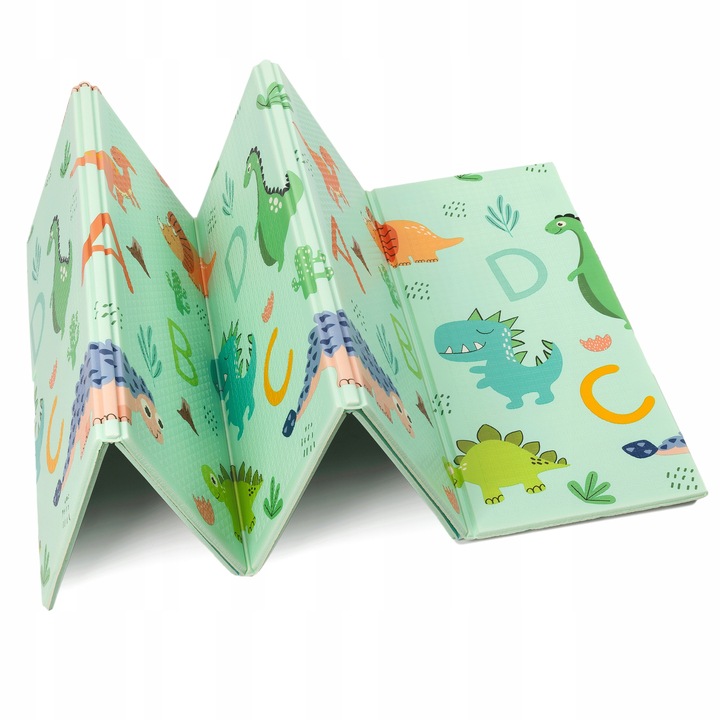 MATA PIANKOWA EDUKACYJNA DLA DZIECI DWUSTRONNA XPE SKŁADANA 180x200 MATADI