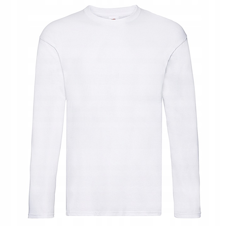 FRUIT OF THE LOOM KOSZULKA Z DŁUGIM RĘKAWEM Whit S