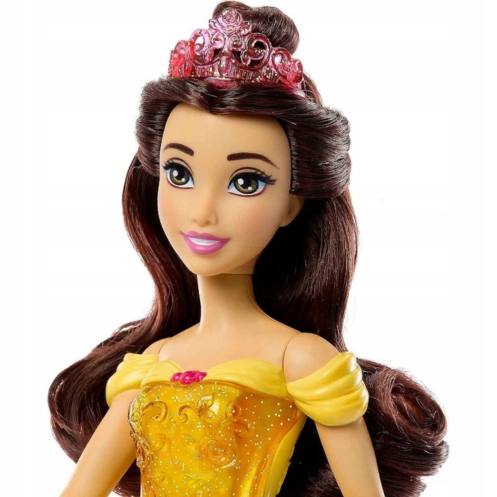 DISNEY PRINCESS BELLA LALKA PODSTAWOWA PIĘKNA I BESTIA KSIĘŻNICZKA 28 CM