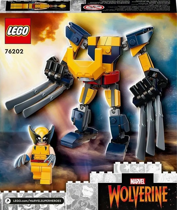 LEGO MARVEL 76202 Mechaniczna zbroja Wolverine’a