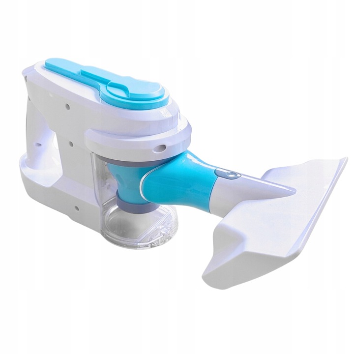 Odkurzacz dla dzieci 10w1 SSANIE DŹWIĘK ŚWIATŁO LED 3 KOŃCÓWKI POJEMNIK MOC