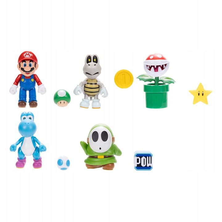 NINTENDO - SUPER MARIO 4" ARTICULATED FIGURES