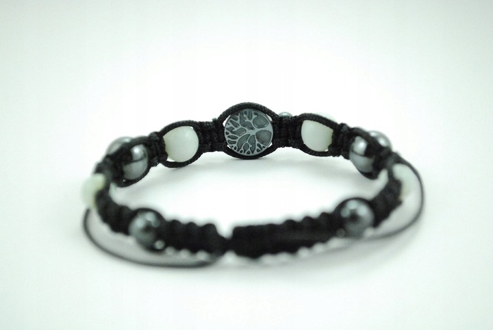 Drzewo Życia AMAZONIT + hematyt spokój i odwaga