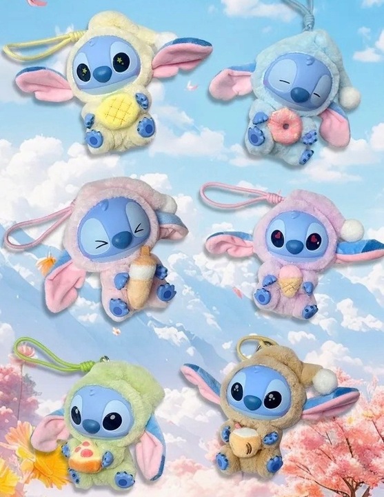 STITCH LILO I STICH MASKOTKA BRELOK FIGURKA PLUSZAK MIŚ LALKA DOLL