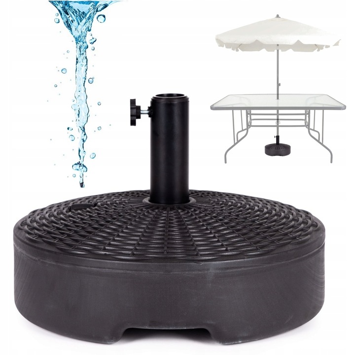 Podstawa Parasola Obciążenie Obciążnik Stojak Podstawka Napełniana Wodą 22L