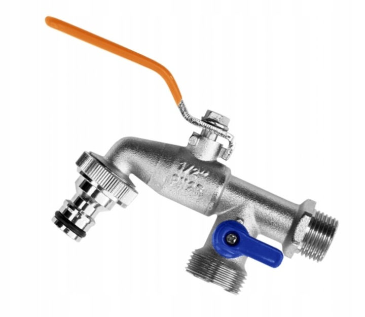 Zawór MAUSER IBCS60-KK0512 KRAN 2x GZ 3/4 + 2 nyple