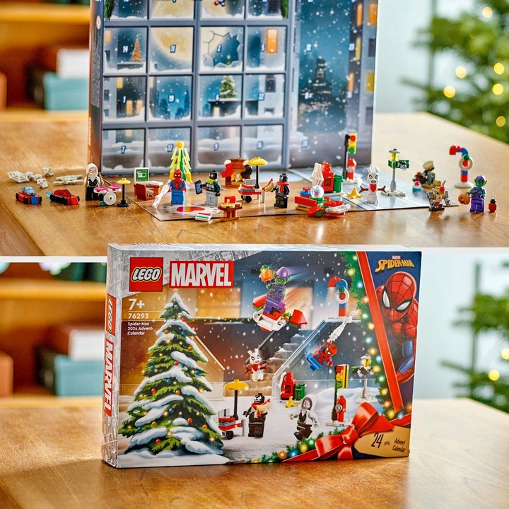LEGO SPIDERMAN Oryginalny Kalendarz Adwentowy z okienkami Avengers Spidey