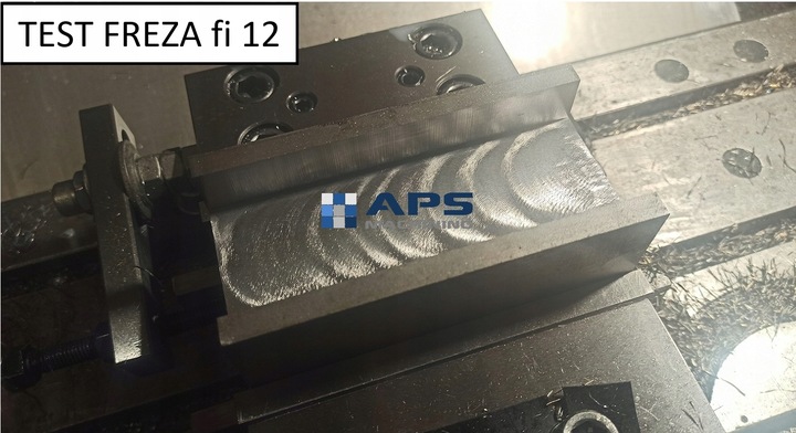 FREZ WĘGLIKOWY VHM MTS fi 10mm 55 HRC 4pióra TEST