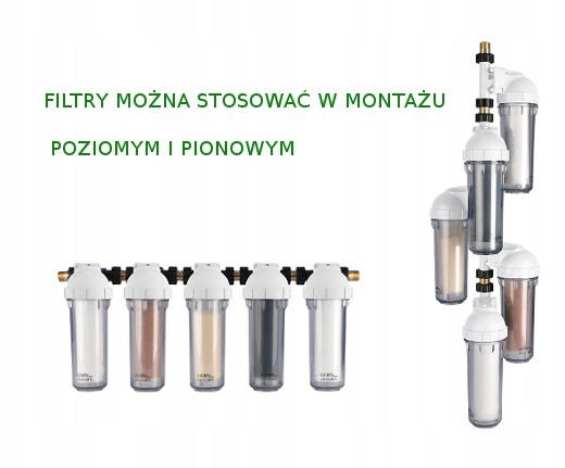 Zestaw filtrów EKO DAFI stacji 4 elementowej