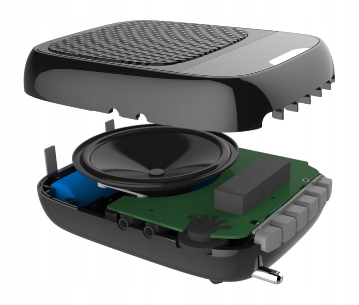 Norwii S328 Przewodowy Wzmacniacz Głosu Mikrofon, Radio