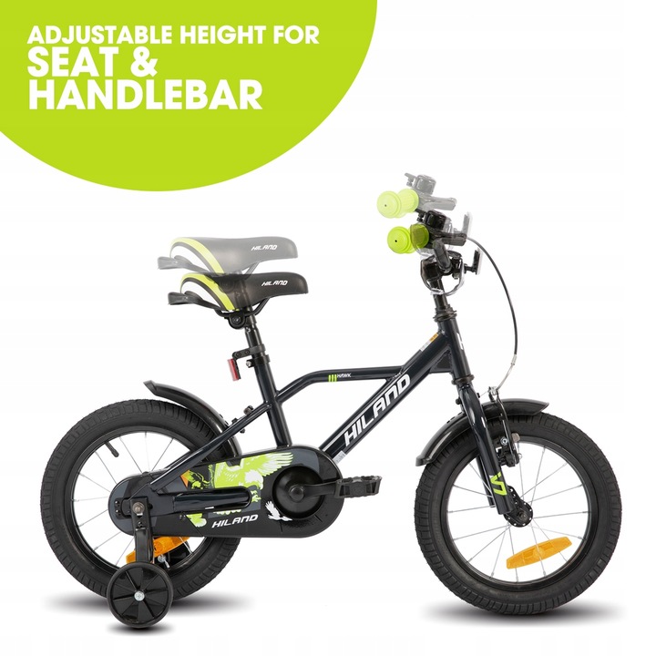 16-calowy rower dla dzieci na 4-7 lat Koło treningowe Hand&Coaster Hamulec