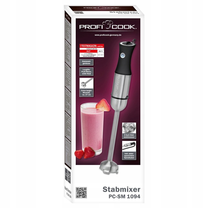 BLENDER RĘCZNY MIKSER PROFICOOK PC-SM 1094