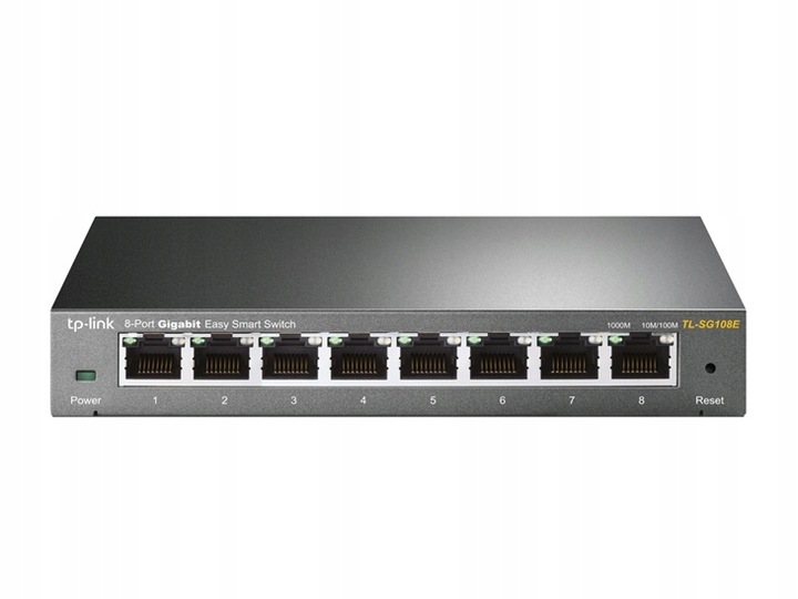 SWITCH TP-LINK TL-SG108 GIGABIT 8 PORTÓW
