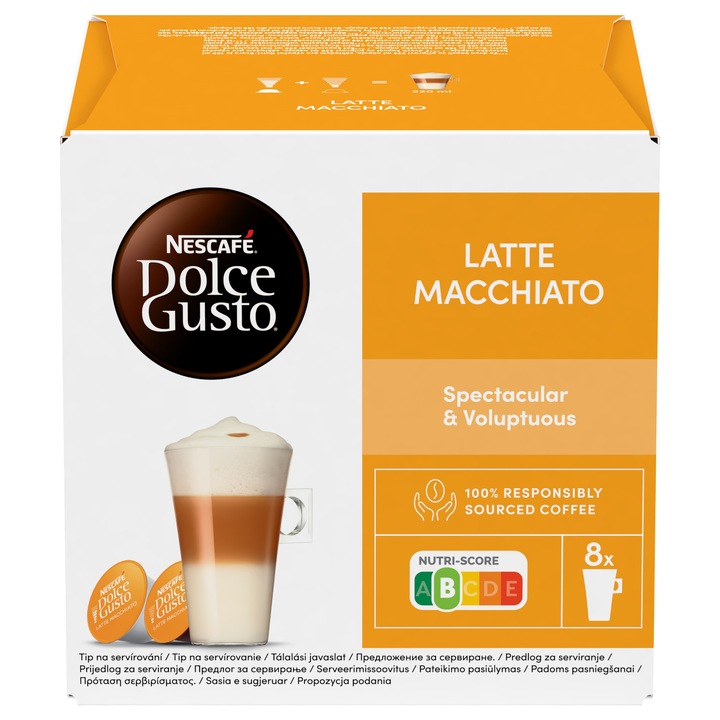 Zestaw Kaw w kapsułkach Nescafe Dolce Gusto16 kapsułek x4