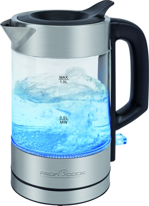 Czajnik elektryczny szklany 1.0 L ProfiCook PC-WKS 1229 G