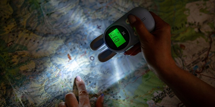 2X WALKIE TALKIE DLA DZIECI KRÓTKOFALÓWKA 2 SZTUKI ZESTAW ŁOKI TOKI LATARKA