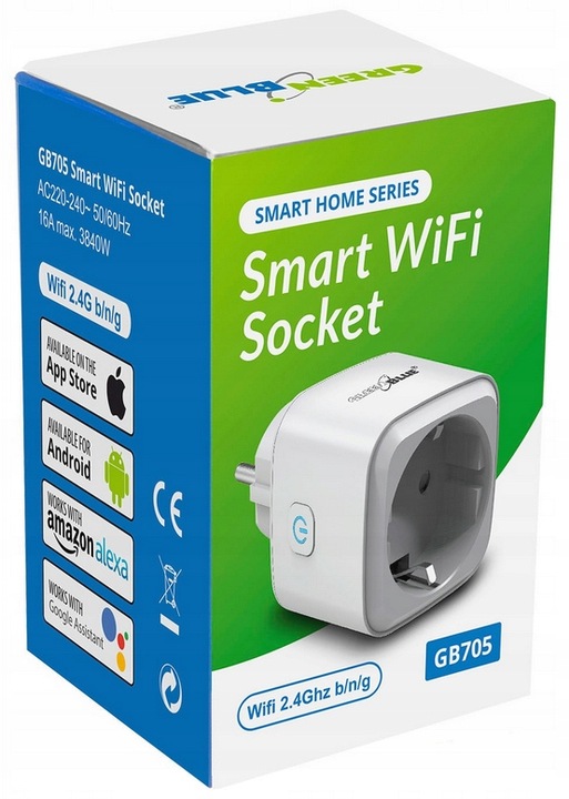 ZDALNIE STEROWANE GNIAZDKO TIMER PROGRAMATOR WIFI