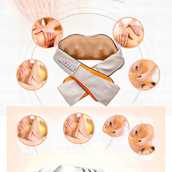 MASAŻER ROZLUŹNIAJĄCY PLECÓW SZYI KARKU RAMION