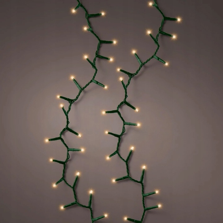Gęste Oświetlenie Choinki COMPACT Lampki 3000 LED 60 M Klasyczny ciepły