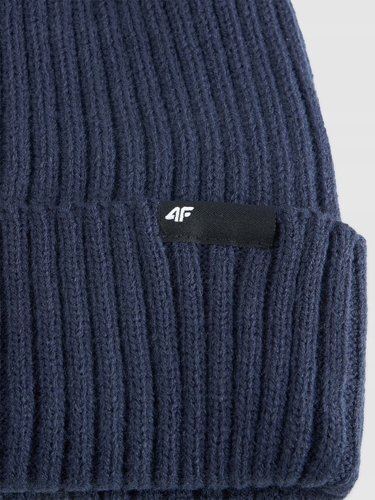4F Czapka zimowa Thinsulate męska - granatowa L