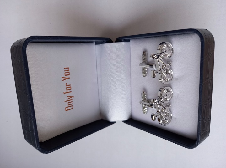 Modne spinki do mankietów Exciting Piękny Rower