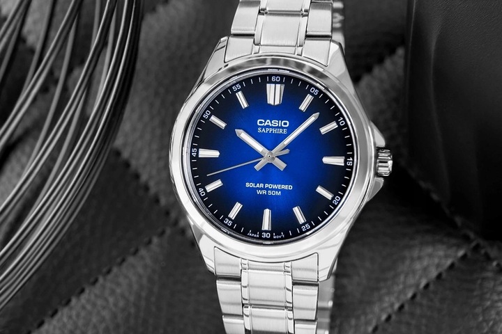 ZEGAREK MĘSKI CASIO MTS-RS100D-2A + BOX +GRAWER