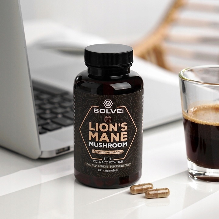 Lion's Mane (Soplówka jeżowata) 10:1 60x 500mg