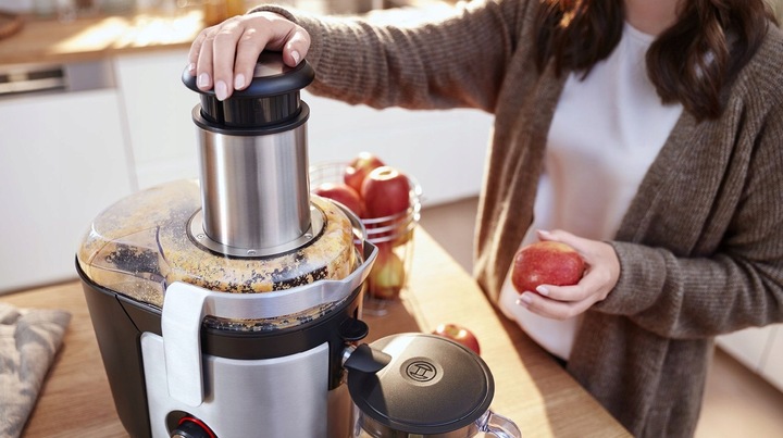 Sokowirówka Bosch MES4010 1200W 3 stopnie prędkości Otwór XXL DripStop