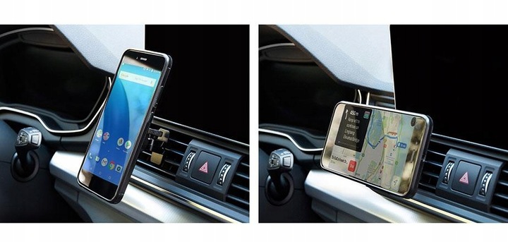 Uchwyt samochodowy na telefon do kratki MAXI Magnetic