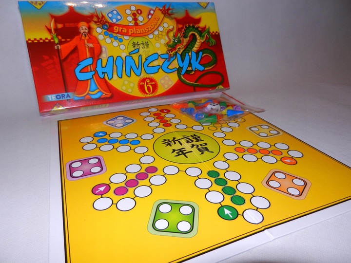 CHIŃCZYK dwie plansze na 2 do 6 osób GRA RODZINNA