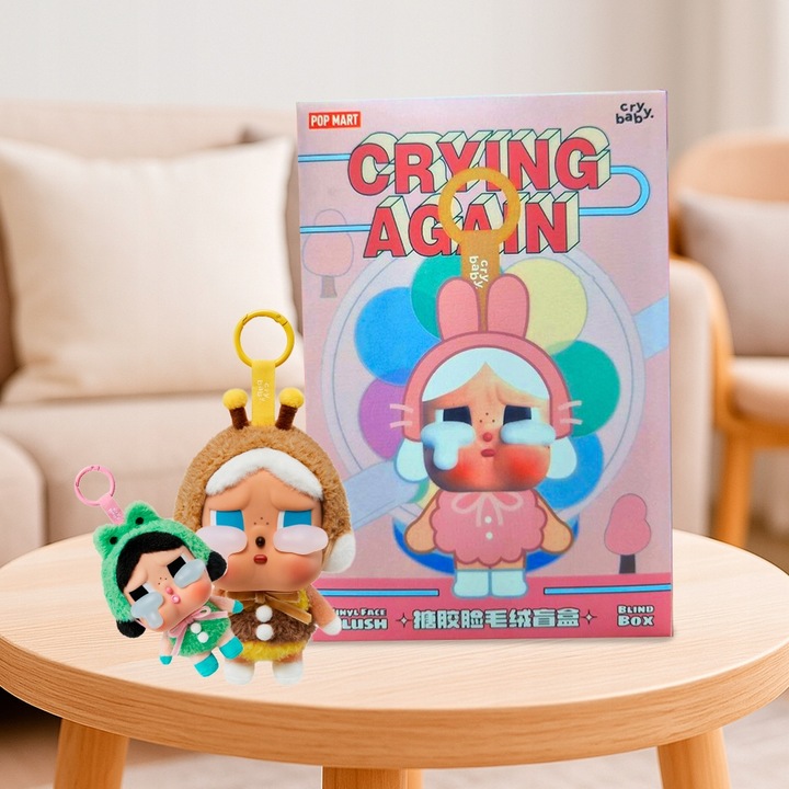 BRELOCZEK CRYBABY CRYING AGAIN ZABAWKA HIT SKRZYNKA FIGURKA BRELOK CRYBABY