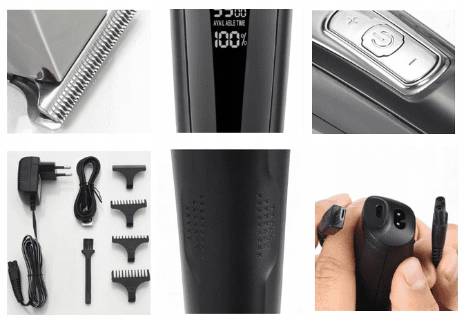 MASZYNKA DO STRZYŻENIA WŁOSÓW BRODY CIAŁA GOLARKA