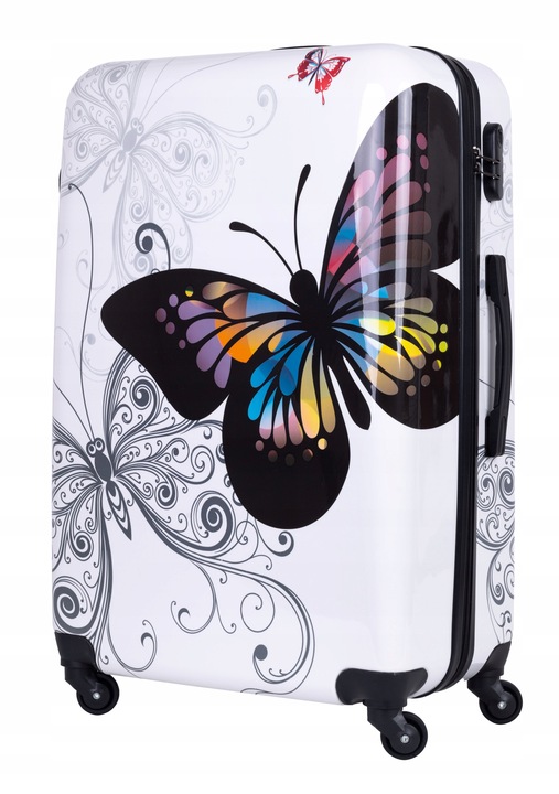 WALIZKA DUZA PODRÓŻNA KÓŁKA BAGIA 15 WZORÓW XXL