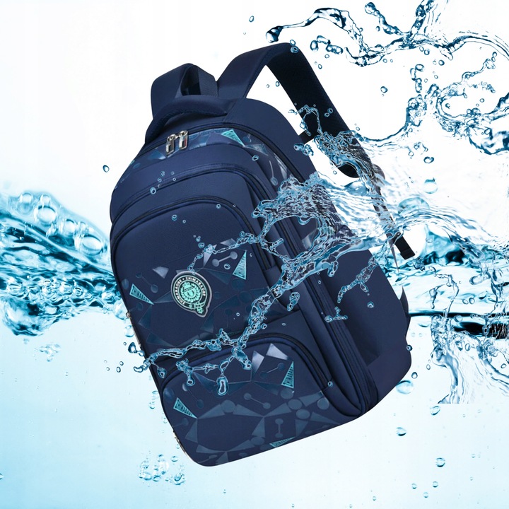 PLECAK SZKOLNY TORNISTER MŁODZIEŻOWY POJEMNY DLA CHŁOPCA KL. 1-3