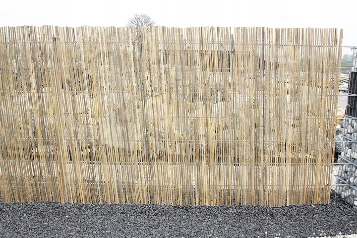 Osłona Bambusowa Balkonowa Na Płot Balkon 1x5m Osłonowa Listwy Mata