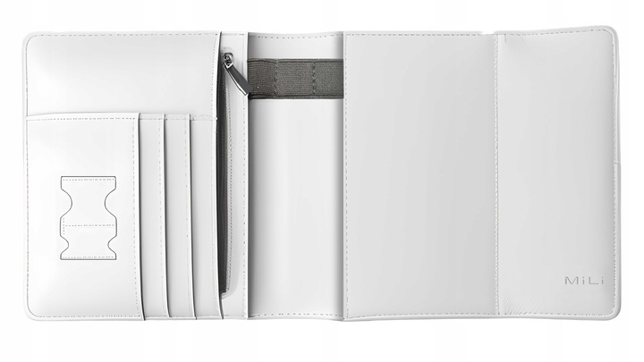 Lokalizator GPS MILI portfel podróżny z lokalizatorem MiTag APPLE IOS