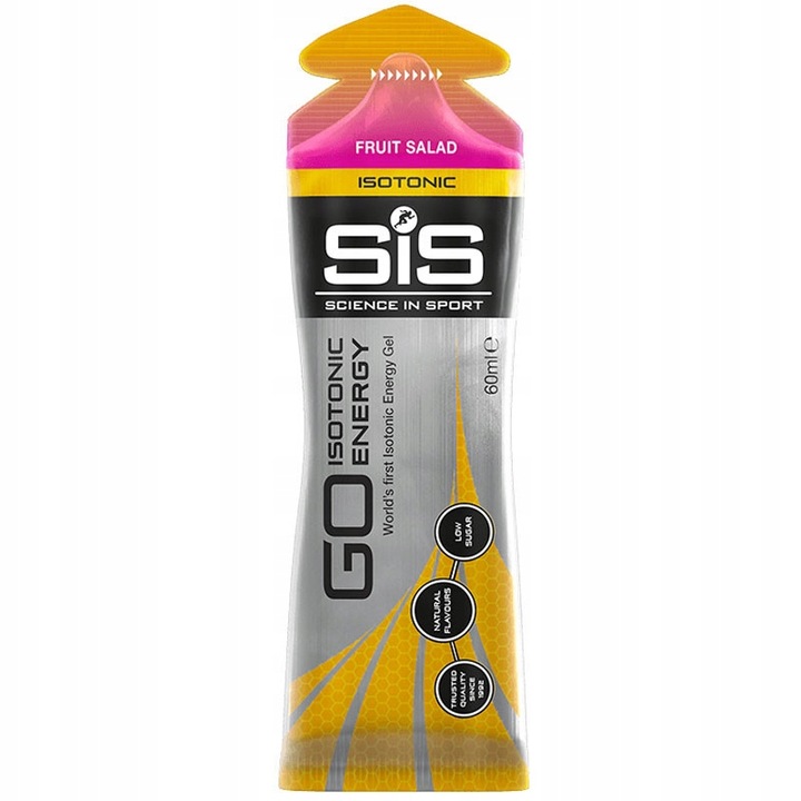 SIS Go Isotonic Energy Gel 60ml ZEL ENERGETYCZNY WĘGLOWODANY SZYBKA ENERGIA