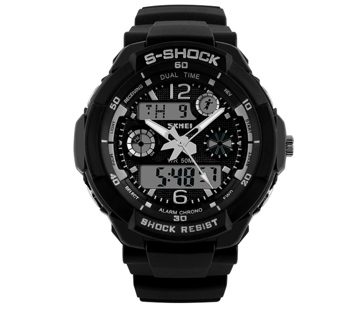 Zegarek dziecięcy SKMEI elektroniczny stoper data alarm podświetlenie